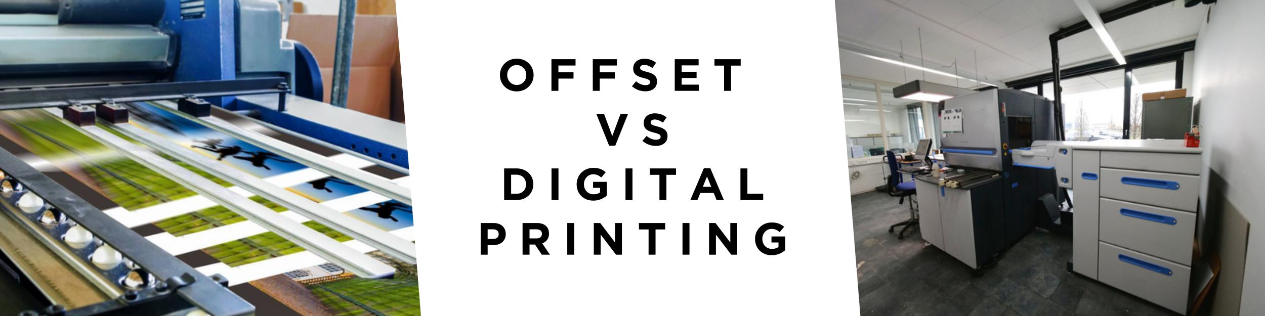 Offset Printing vs Digital Printing