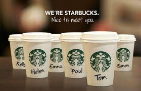 Starbucks advertisement