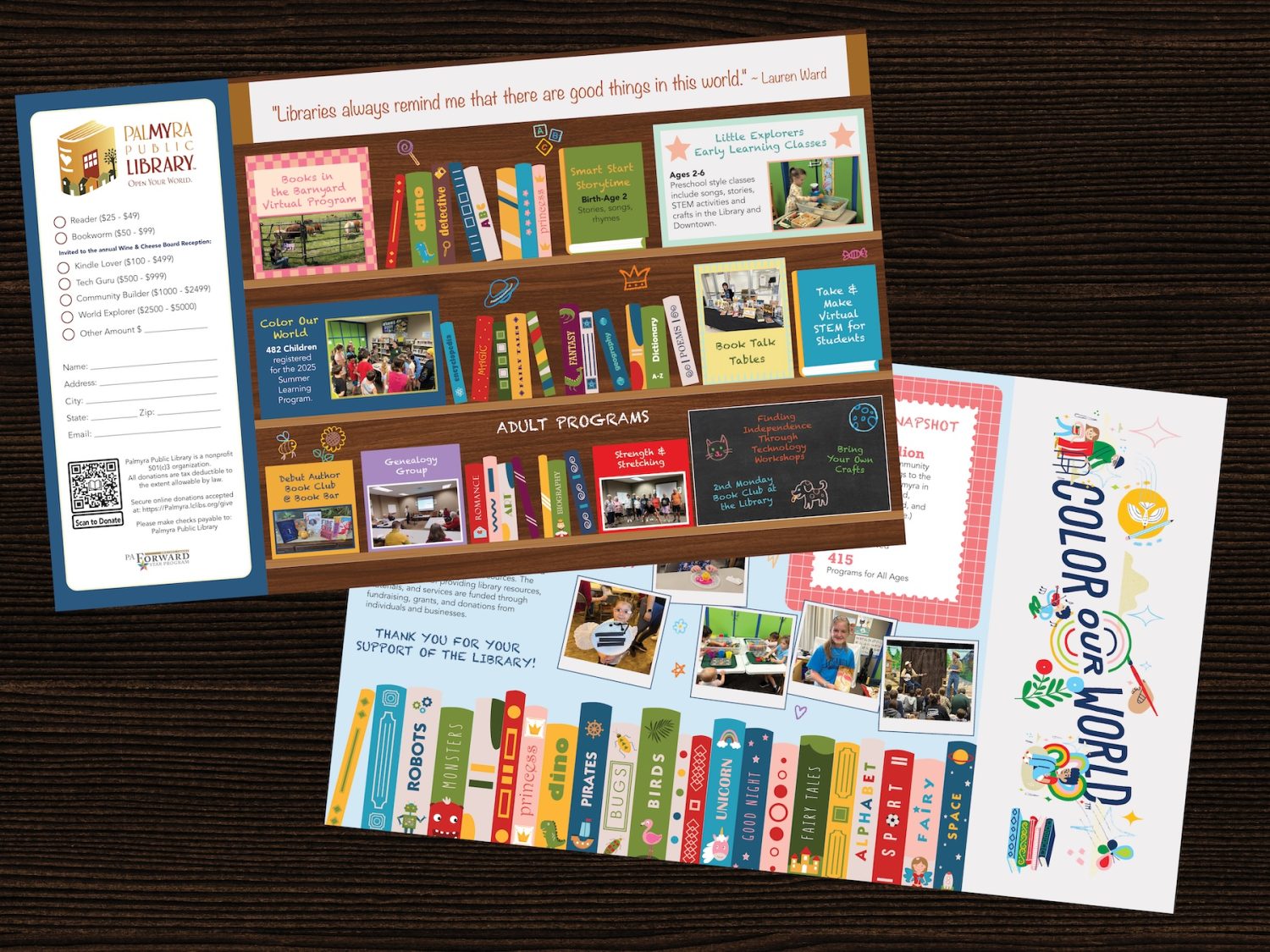 Palmyra Library Annual Mailer