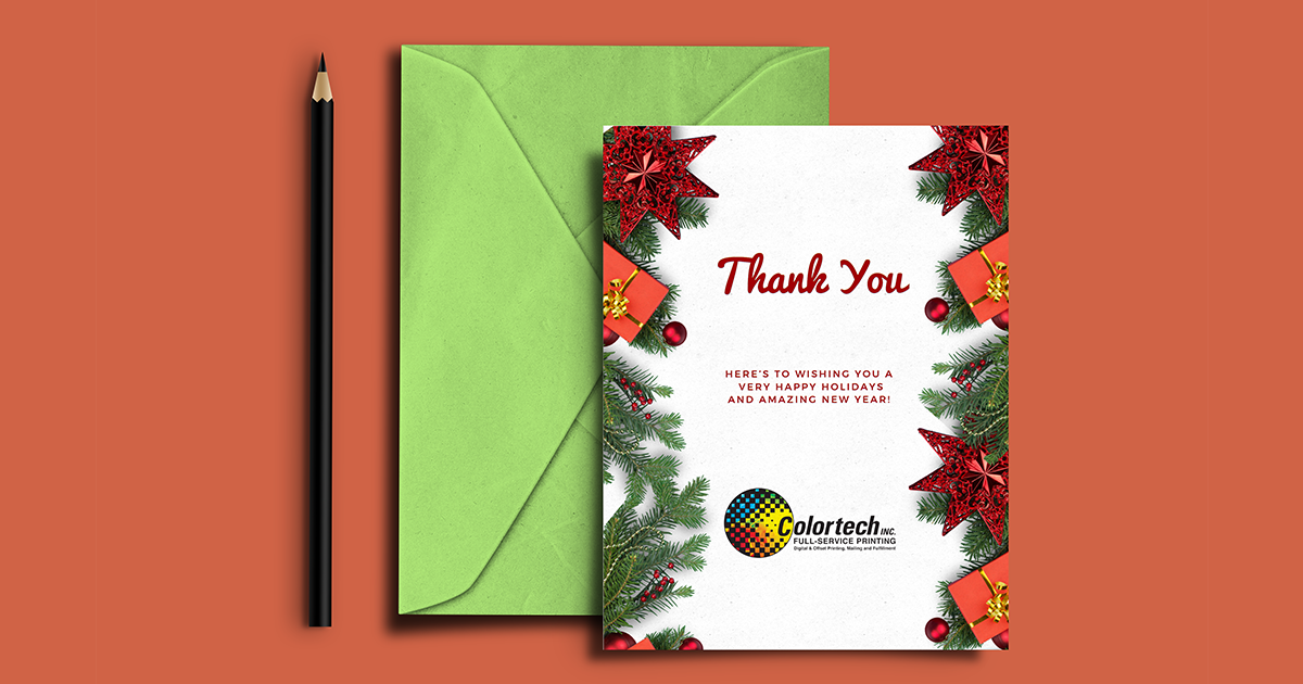 holiday card printing and mailing service