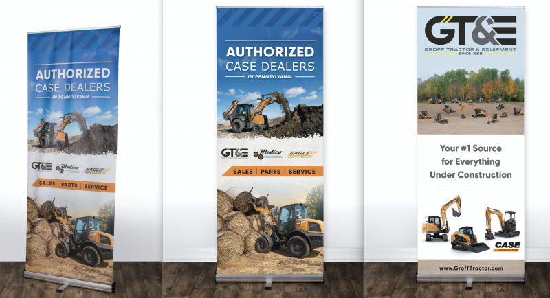 stand up banners